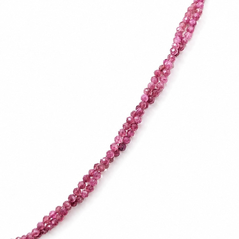 Halskette mit Turmalin Weißgold 2 57570