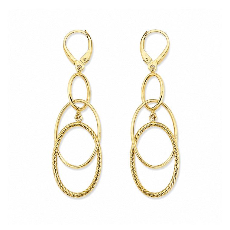 Ohrhänger Gelbgold Ohrringe 70389