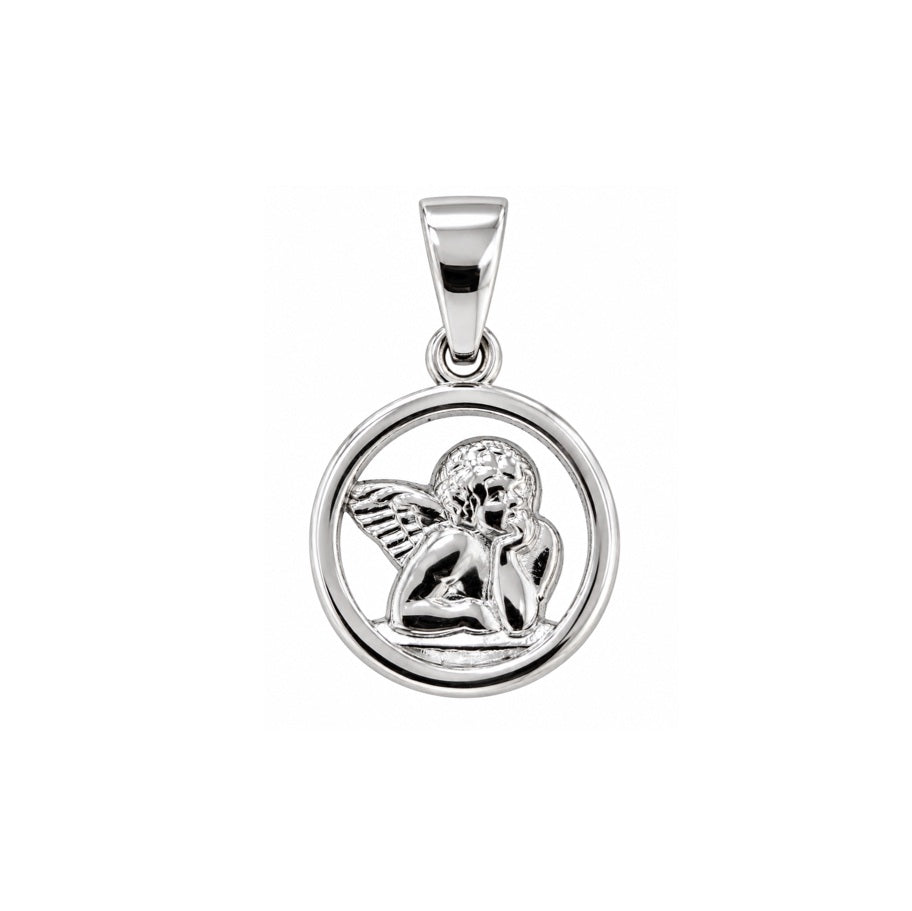 Palido Anhänger Schutzengel Weißgold 53321
