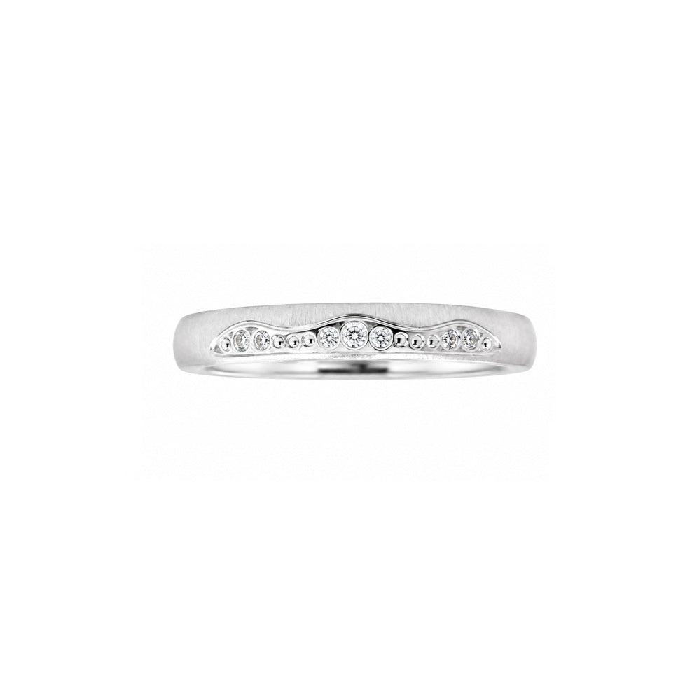 Palido Ehering Silber Brillant PASF005