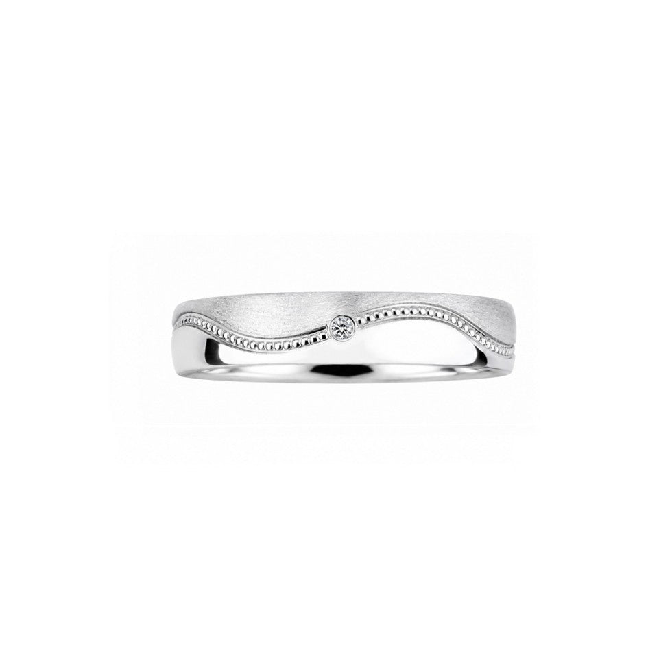 Palido Ehering Silber Brillant PasF007