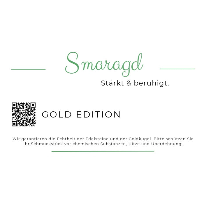 Vesi Gold Edelstein Armband mit Smaragd