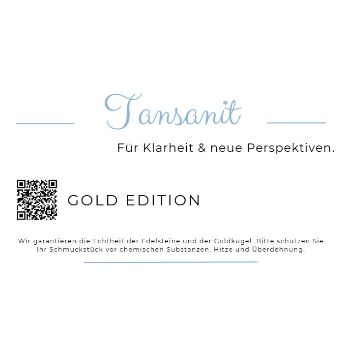 Vesi Gold Edelstein Armband mit Tansanit