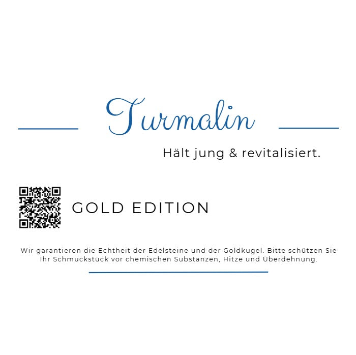 Vesi Gold Edelstein Armband mit Turmalin