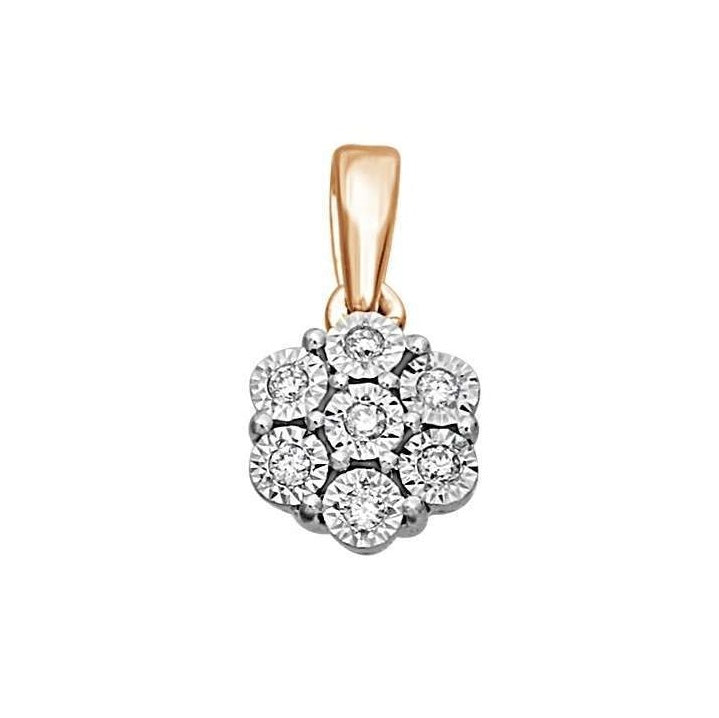 Anhänger Rotgold Brillanten 54668