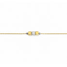 Armband mit Würfel Gelbgold 67712
