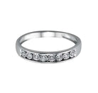 Diamantring • 585 Weißgold • Halb Memory 0,08ct Brillanten BRS5487-W