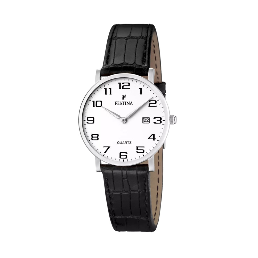 FESTINA Damenuhr Klassik Leder F16477-1