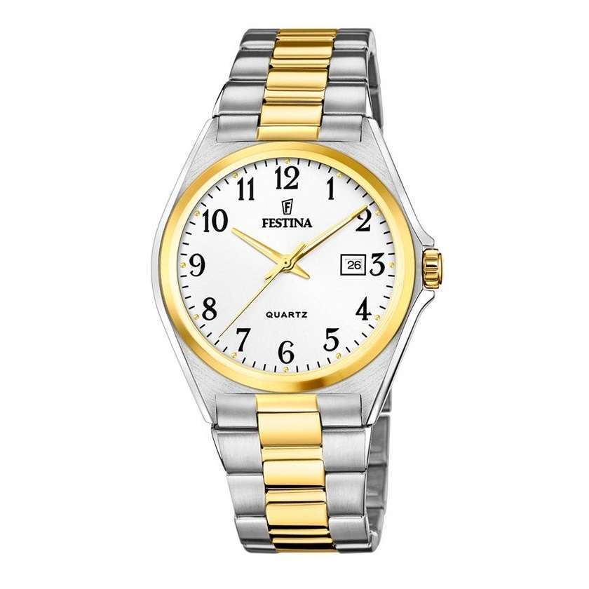 FESTINA Herrenuhr Klassik bicolor F20554-1