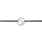 Stoffarmband mit Sternzeichen Steinbock