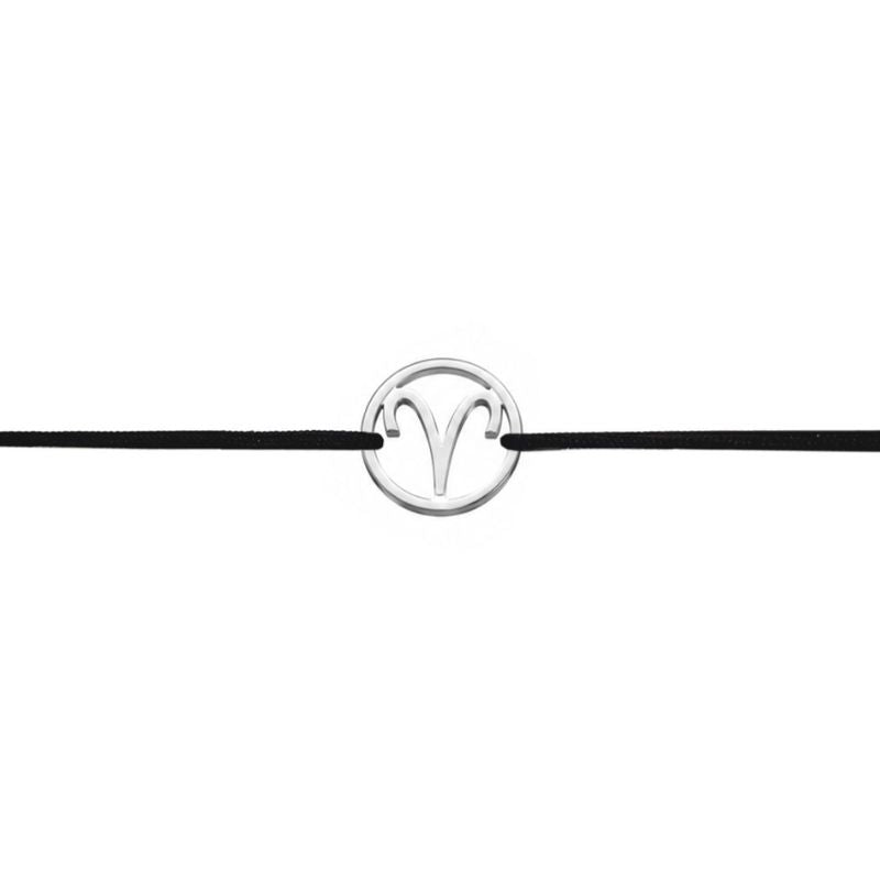 Stoffarmband mit Sternzeichen Widder