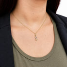 PALIDO Halskette 3 Herzen Gelbgold Zirkonia K13196G