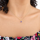 PALIDO Kette mit Amethyst Gelbgold K11615G
