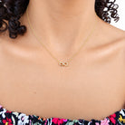 PALIDO Kette mit Infinity Gelbgold Brillant K11210G