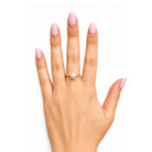 PALIDO Ring Gelbgold Süßwasserperle und Zirkonia 60151