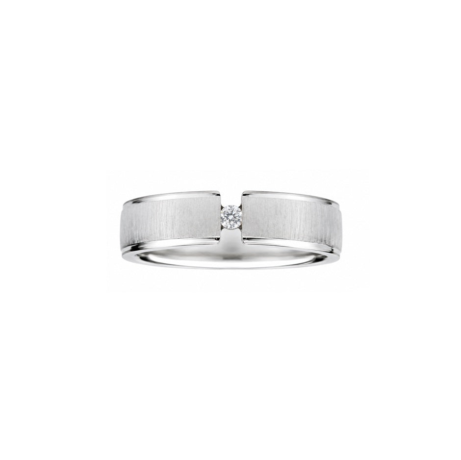 Palido Ehering Partnerring Silber Brillant PasF001