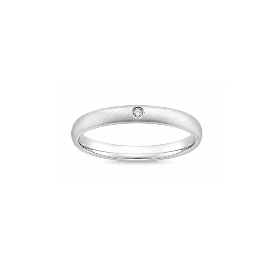 Palido Ehering Silber Brillant PasF008