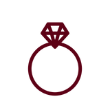 Symbol Schmuck mit Gravur: Ring mit Stein