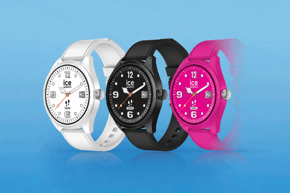 Ice Watch Uhren Ice Smart Forever in Weiß, Schwarz und Pink