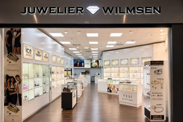Frontansicht, Juwelier Wilmsen im Stadion Center